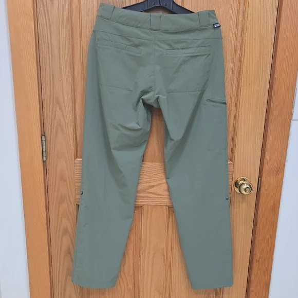 Eastern Mountain Sports (EMS) hiking pants,   olive green, 8R, Preowned - Picture 6 of 16